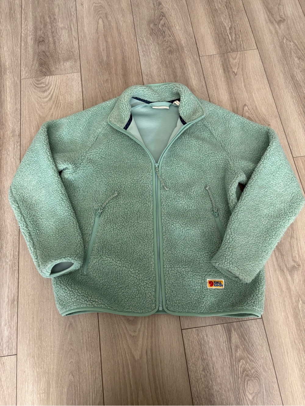 Fjallraven Women's  Small Jacket Small Full Zip Fleece Coat Hiking Vardag Pile